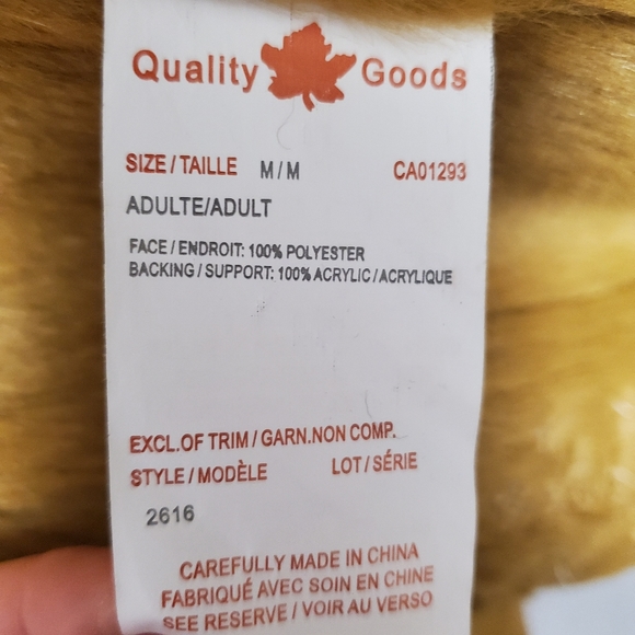 Northern Lifestyle Canada Faux Suede Brown Jacket - Picture 9 of 12